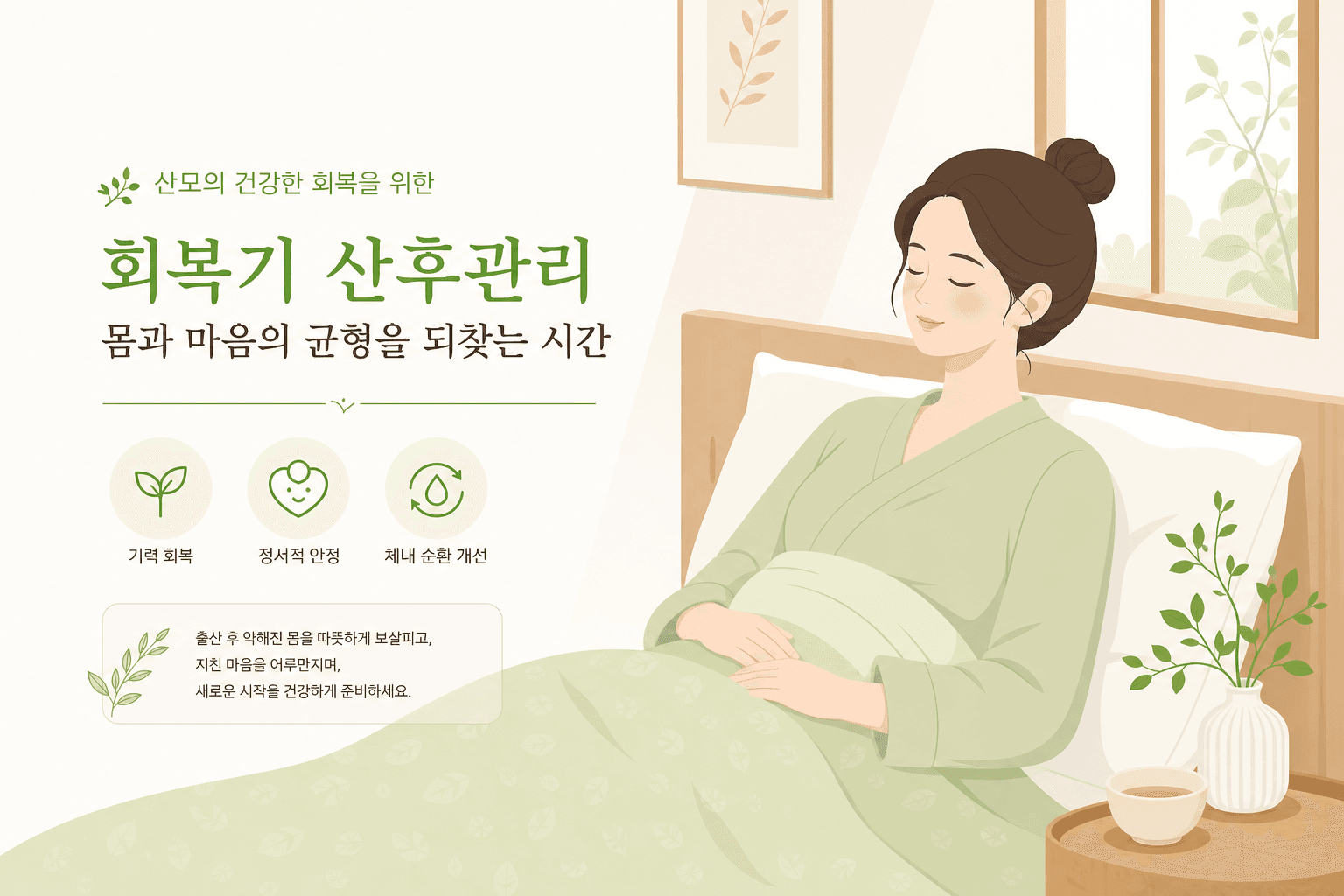 산후보약, 언제 먹어야 할까요? 관절통·면역력 저하·기력 저하로 살펴보는 복용 시기