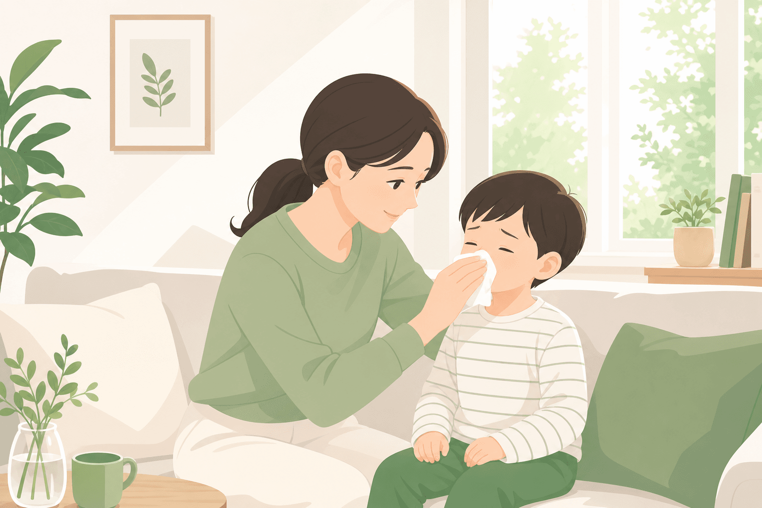 환절기 아이 반복 감기 원인, 정말 면역력 때문일까?